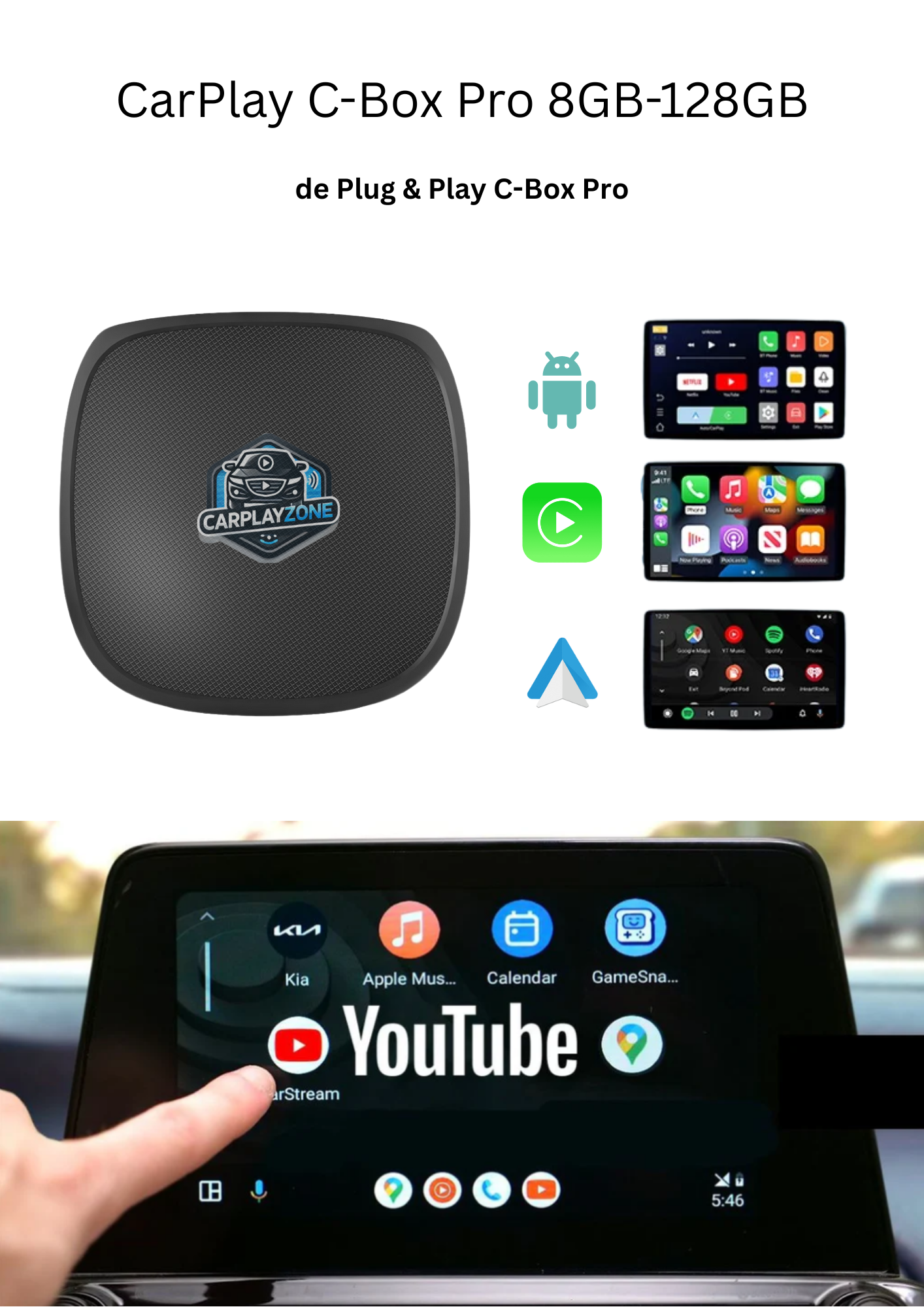 CarPlayZone® C-Box Pro